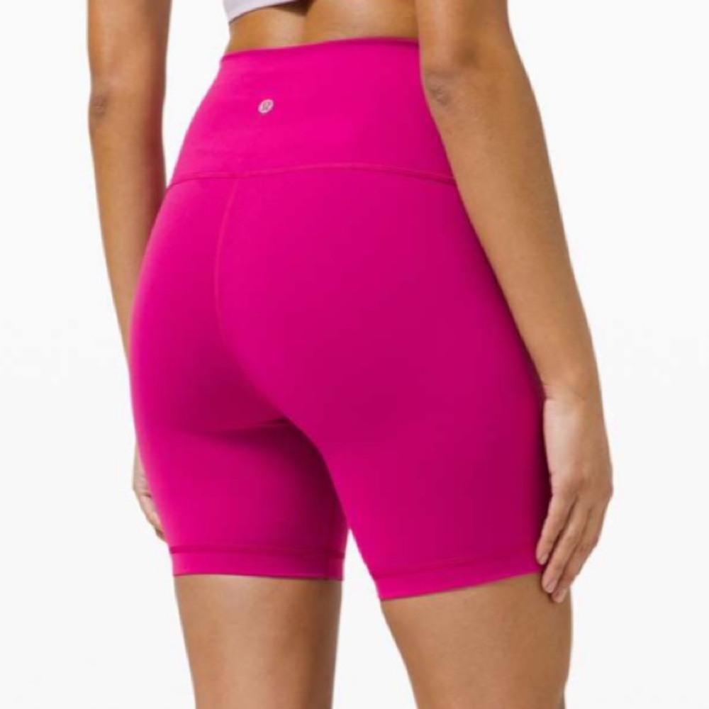 NWOT ๐ Lululemon Ripened Raspberry Wunder Train High Rise Short 6โ Size 4 - Picture 5 of 8